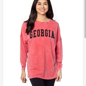 NWT Chicka-D Georgia Women's Standard The Big Shirt